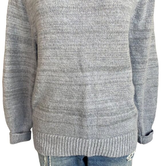 Steven Alan Baby Alpaca Light Baby Blue Pull Over Sweater Size S - Picture 3 of 10